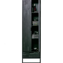 Discount WOOOD Silas hoge kast essen Blacknight