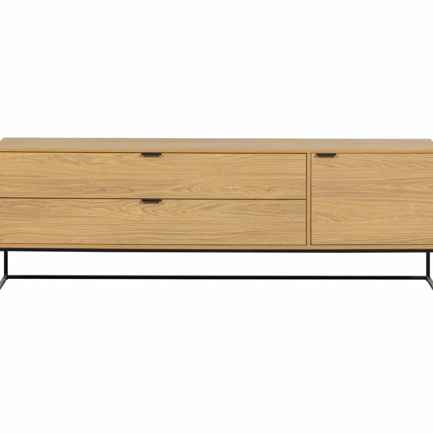 Sale WOOOD Silas tv meubel 180 cm decor Eiken