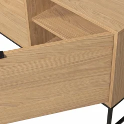 Sale WOOOD Silas tv meubel 180 cm decor Eiken