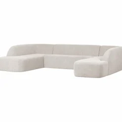 Outlet WOOOD Sloping U-vorm bank Pearl melange