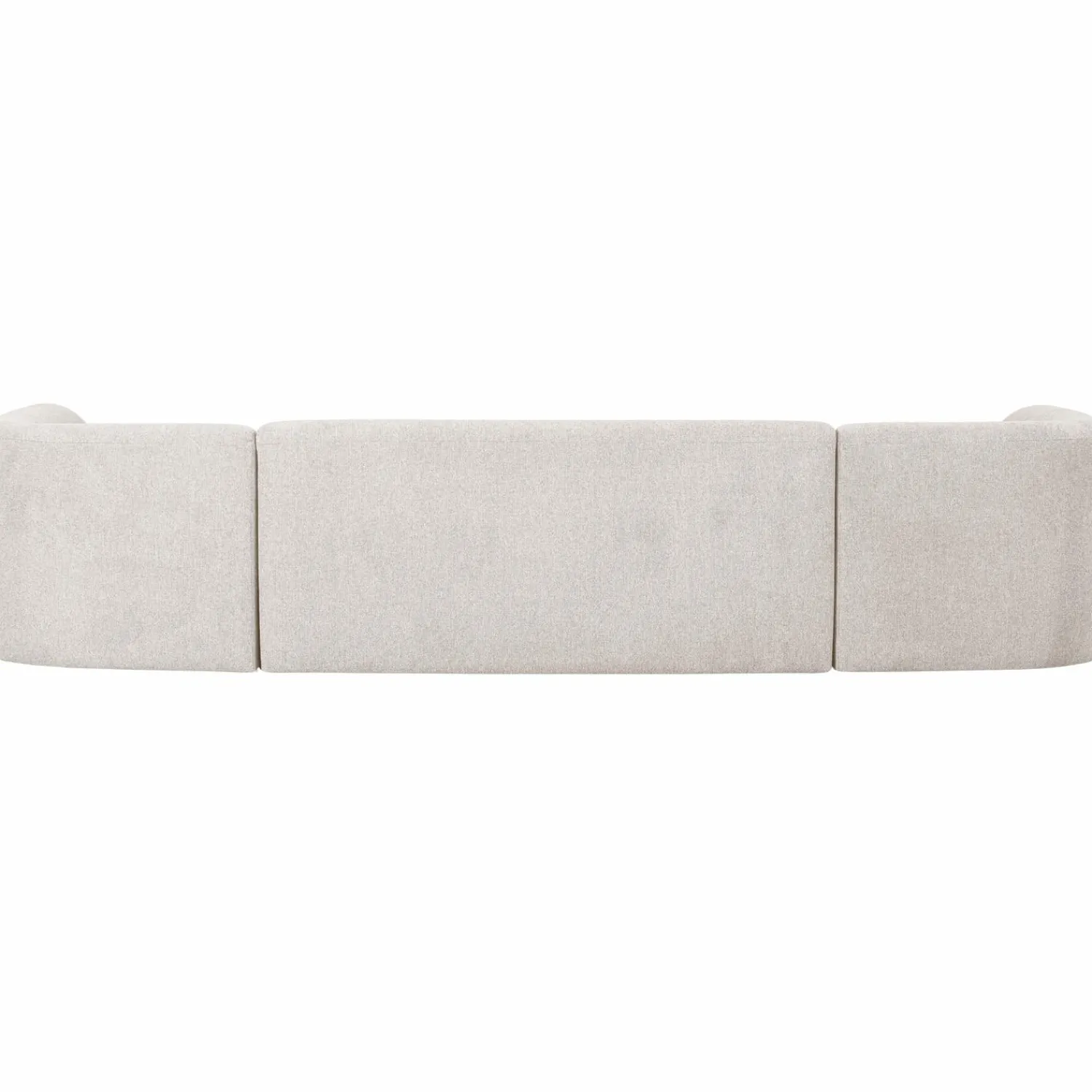 Outlet WOOOD Sloping U-vorm bank Pearl melange