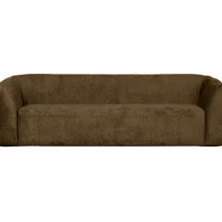 Sale WOOOD Sloping 3-zits bank structure velvet Brass