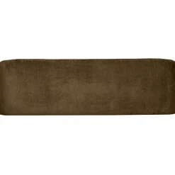 Sale WOOOD Sloping 3-zits bank structure velvet Brass