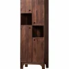 Outlet WOOOD Staes opbergkast mango hout walnoot