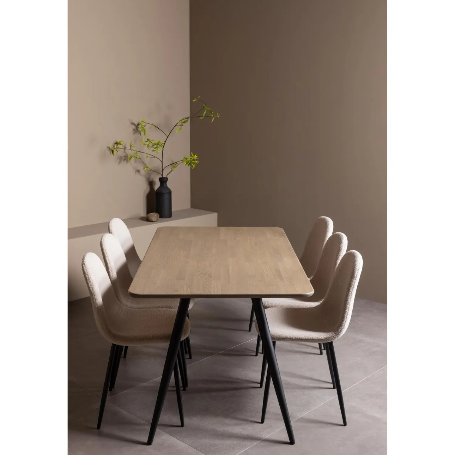 Outlet WOOOD 2-standen poot conisch metaal 1 stuks