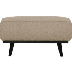 Outlet WOOOD Statement hocker bouclé Beige
