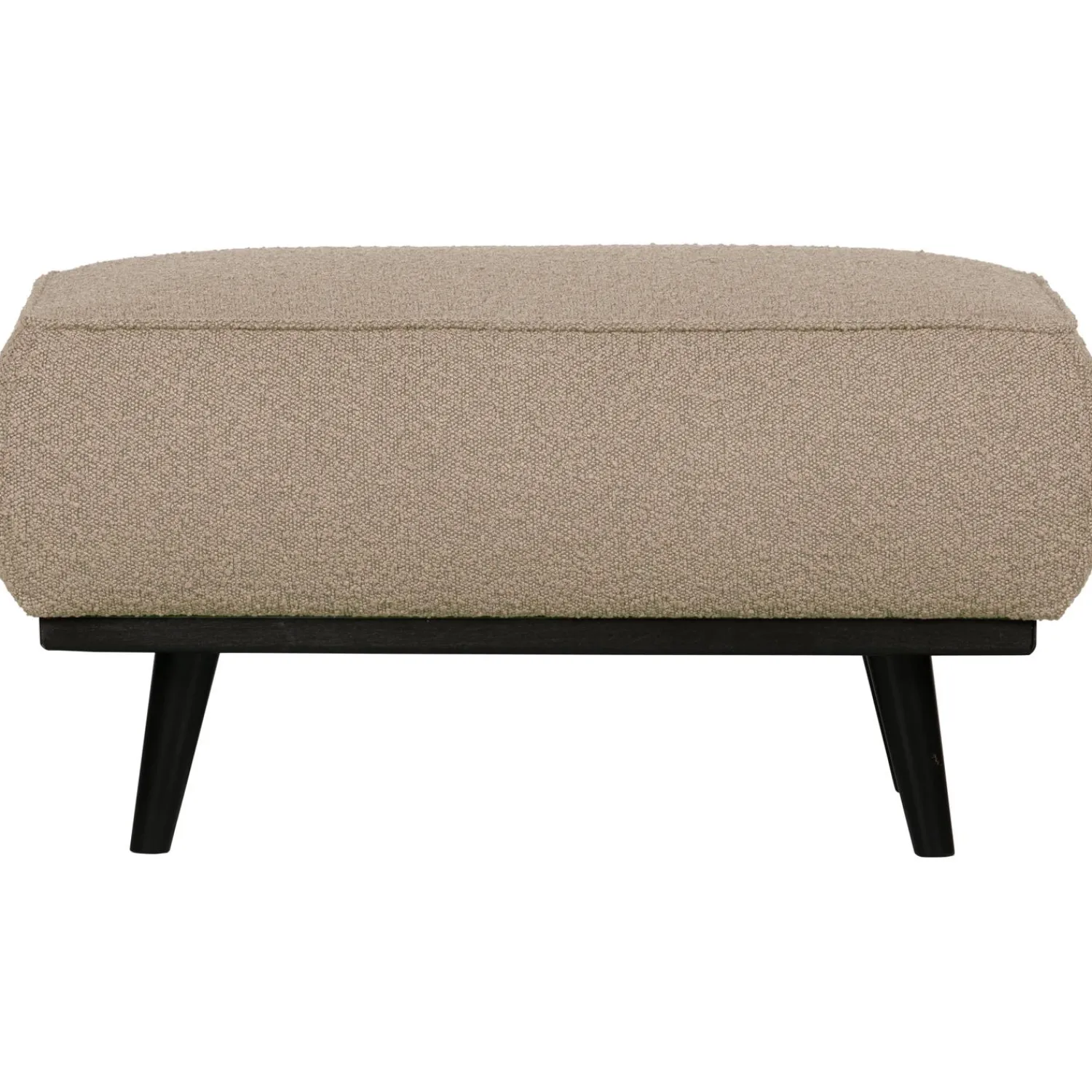 Outlet WOOOD Statement hocker bouclé Beige
