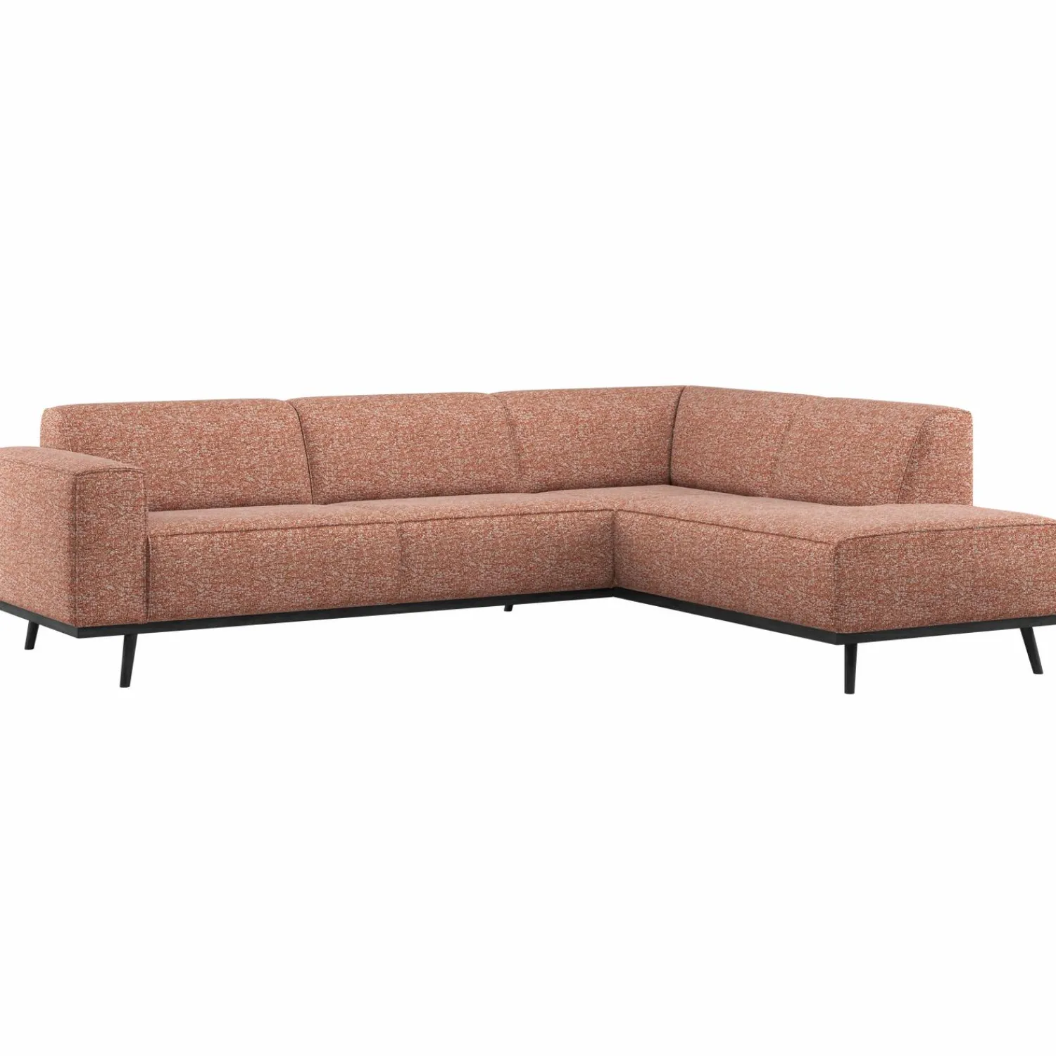 Outlet WOOOD Statement hoekbank rechts Terra melange