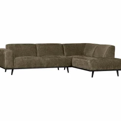 Sale WOOOD Statement hoekbank rechts structure velvet Bonsai