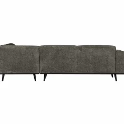 Sale WOOOD Statement hoekbank rechts structure velvet Frost