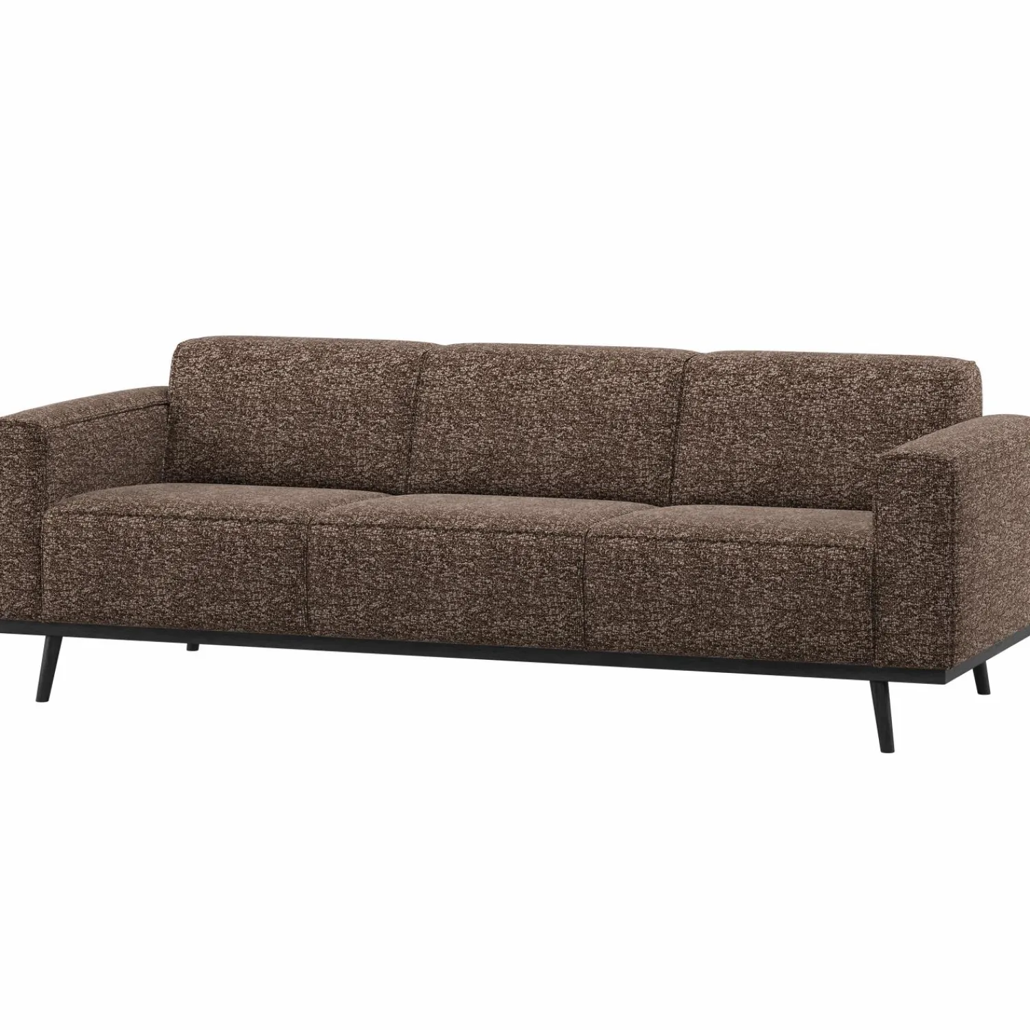 Hot WOOOD Statement 3-zits bank 230 cm Bruin melange
