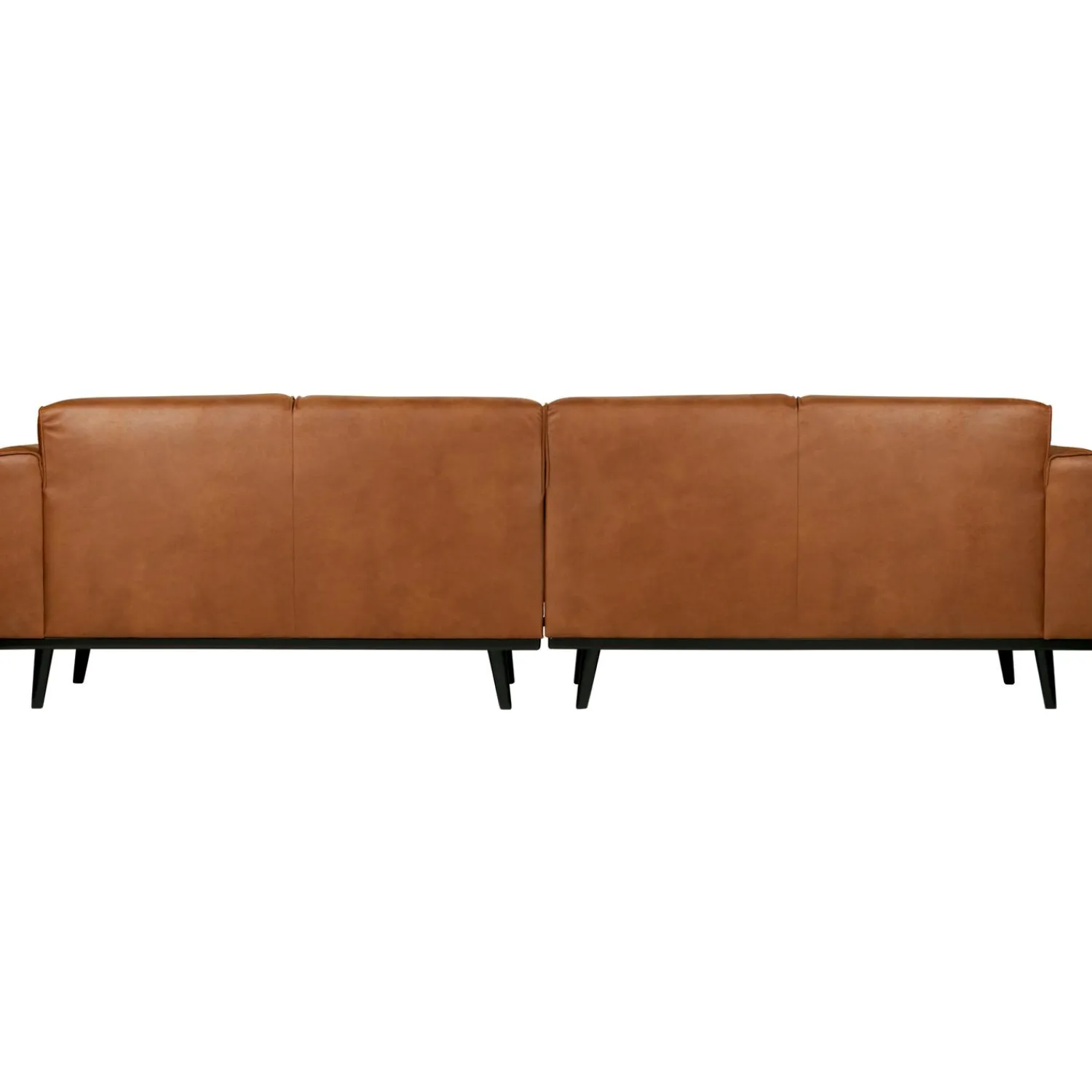 Discount WOOOD Statement 4-zits bank 280 cm ecoleer Cognac