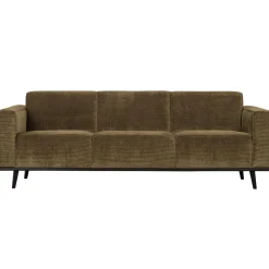 Discount WOOOD Statement 3-zits bank 230 cm ribstof Rots