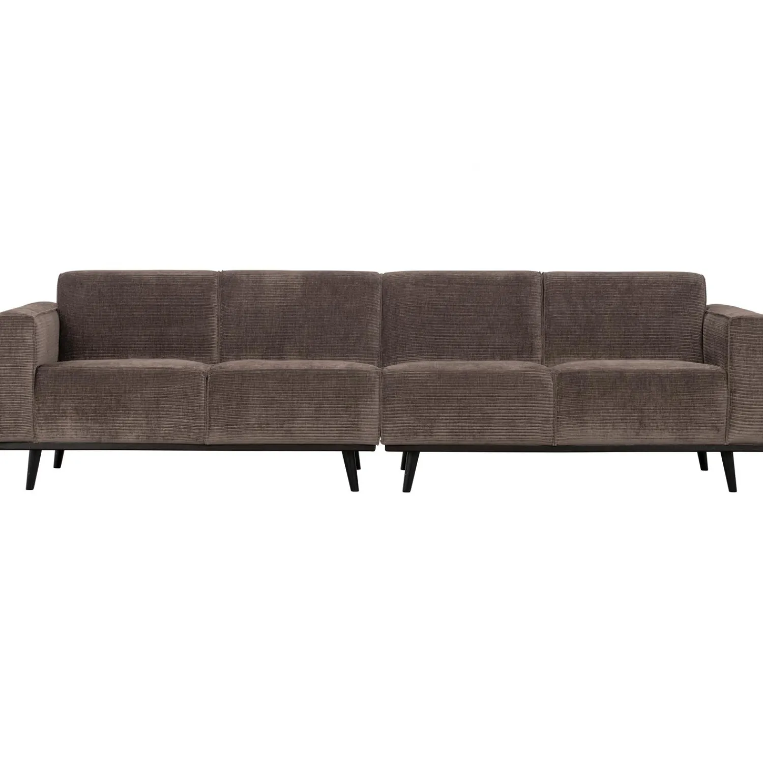 New WOOOD Statement 4-zits bank 280 cm ribstof Taupe