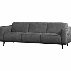 New WOOOD Statement 3-zits bank 230 cm structure velvet Mountain