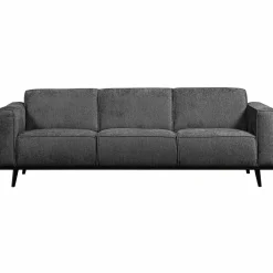 New WOOOD Statement 3-zits bank 230 cm structure velvet Mountain