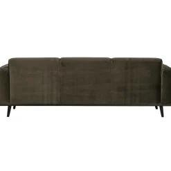 WOOOD Statement 3-zits bank 230 cm velvet Warm groen