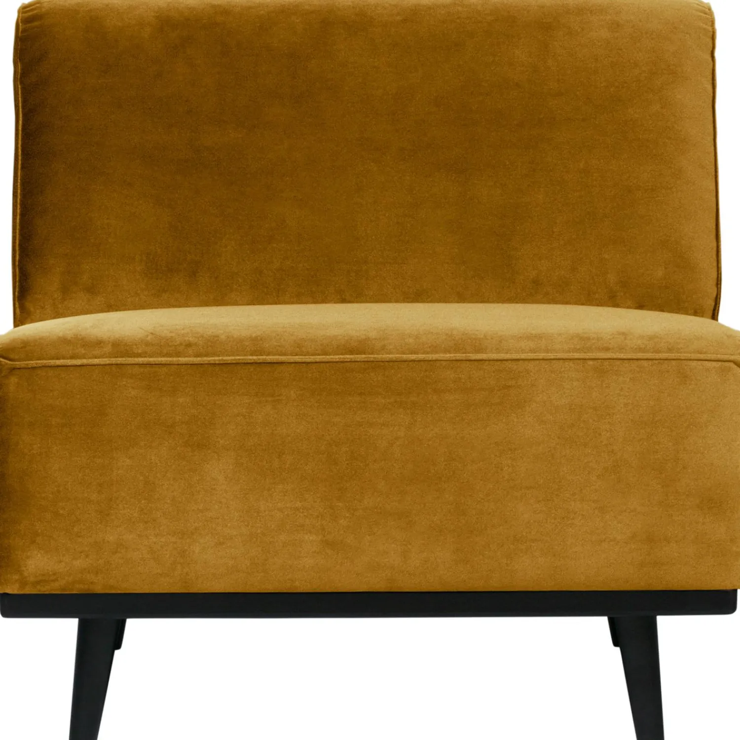Hot WOOOD Statement 1-zits element velvet Honinggeel