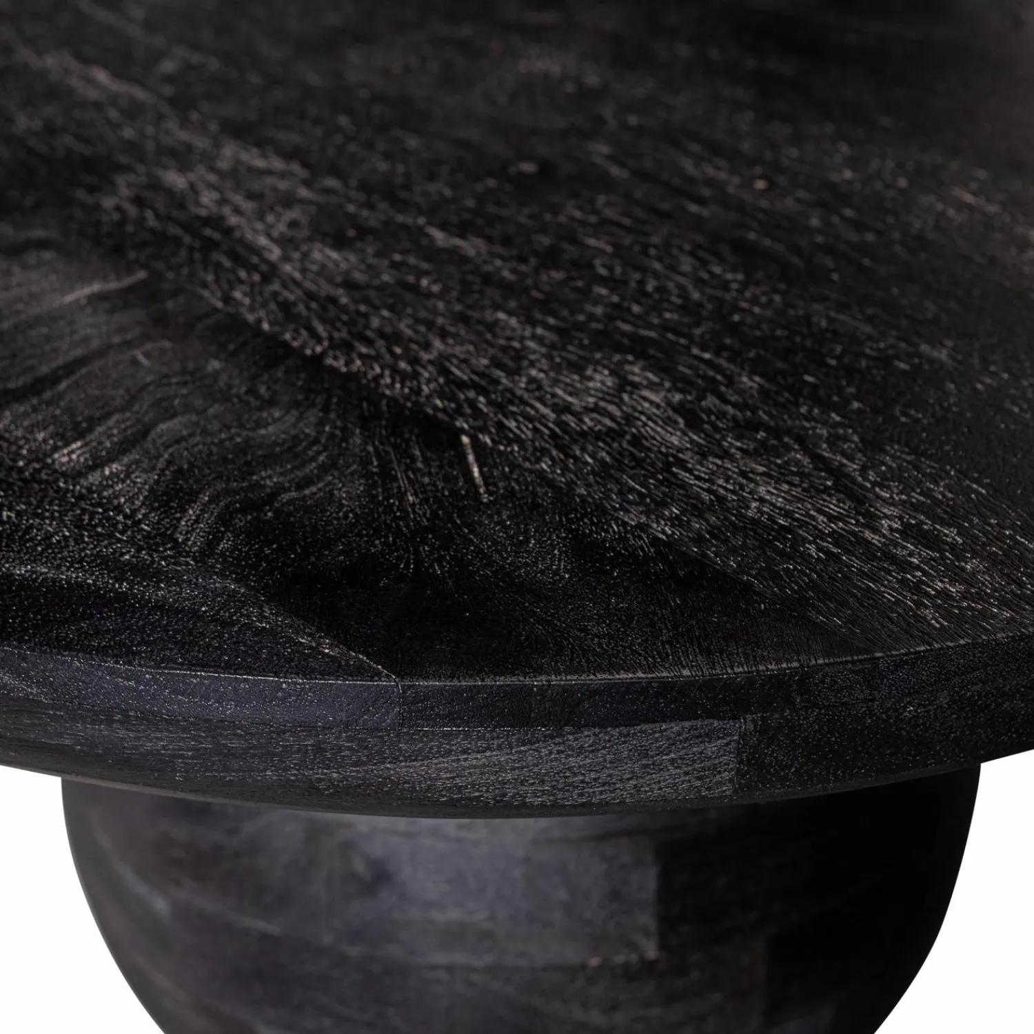 Online WOOOD Steppe salontafel mango hout zwart
