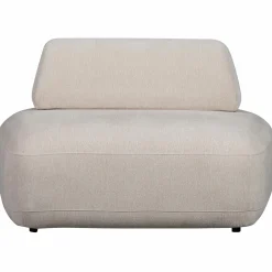 Outlet WOOOD Sterck fauteuil met verplaatsbare rugleuning Zand