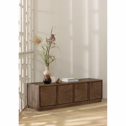 WOOOD Sun tv meubel recycled teak bruin