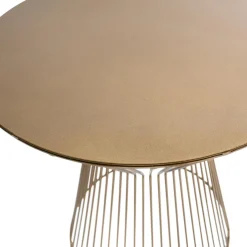 WOOOD Suus bijzettafel metaal Goud