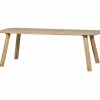 Clearance WOOOD Tablo eettafel deens ovaal DL 220x100 cm transparant