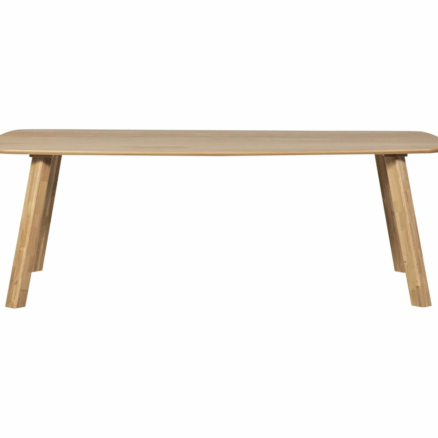 Clearance WOOOD Tablo eettafel deens ovaal DL 220x100 cm transparant