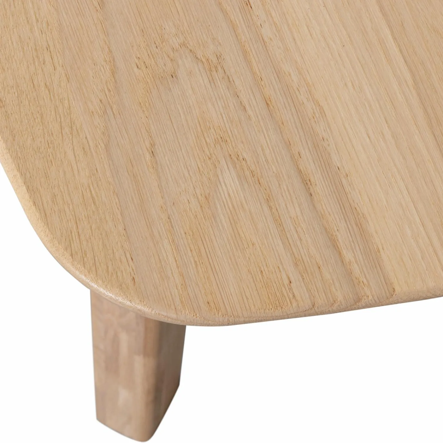 Clearance WOOOD Tablo eettafel deens ovaal DL 220x100 cm transparant