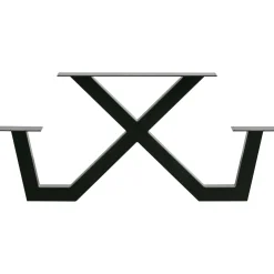 WOOOD Tablo Outdoor X-vorm poot picknick metaal 1 stuks