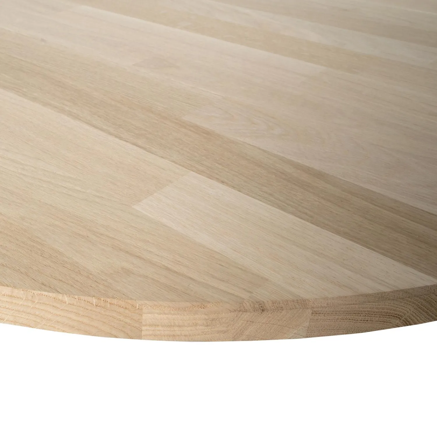 New WOOOD Tablo tafelblad ovaal eiken onbehandeld