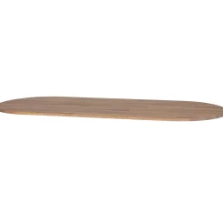 Discount WOOOD Tablo tafelblad ovaal eiken olie grijs