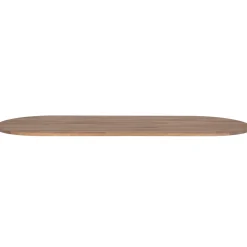 Discount WOOOD Tablo tafelblad ovaal eiken olie grijs