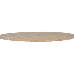 New WOOOD Tablo tafelblad rond eiken ø120 cm onbehandeld