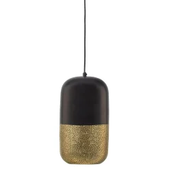 Clearance WOOOD Tirsa hanglamp 36 cm metaal zwart/messing