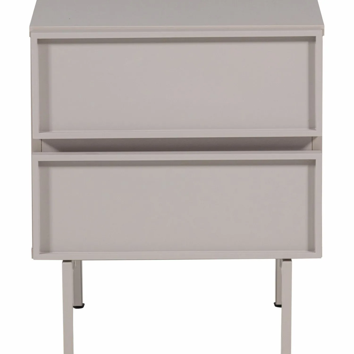 Outlet WOOOD Tours ladekast/nachtkastje 2 lades melamine/MDF Zand