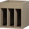 Sale WOOOD Turner platenkast grenen mud