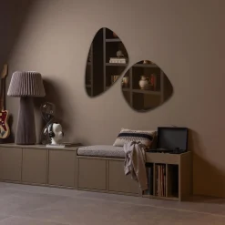 Sale WOOOD Turner platenkast grenen mud