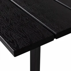 Discount WOOOD Veerle tuintafel aluminium/polywood antraciet 220x100 cm