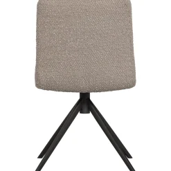 Clearance WOOOD Vinny draaistoel bouclé zand