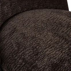 Clearance WOOOD Vogue barstoel 80 cm 3D chenille Donkerbruin