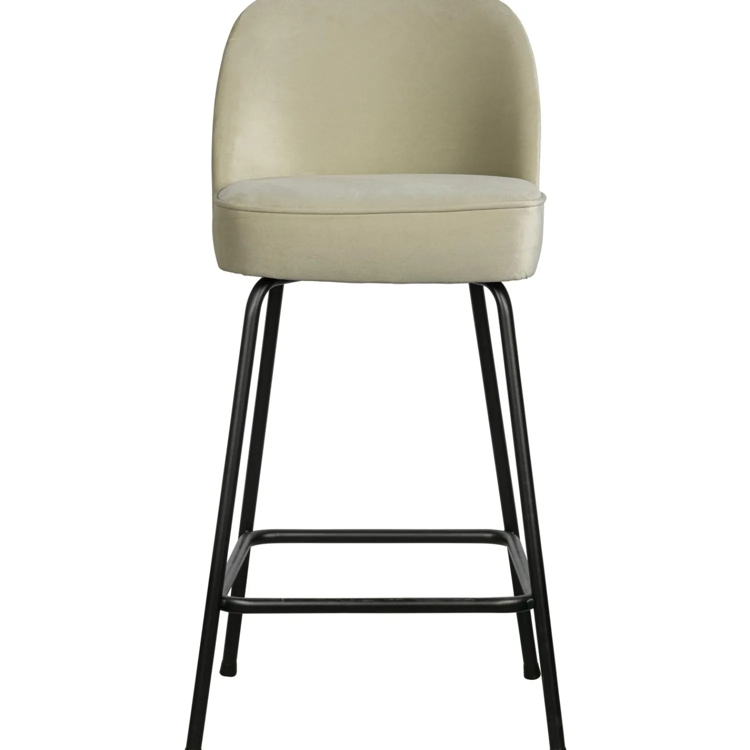Best WOOOD Vogue barstoel 65 cm velvet Pistache