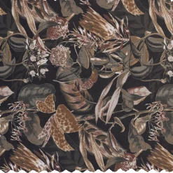 Outlet WOOOD Vogue barstoel 80 cm velvet Bouquet zwart