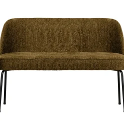 Clearance WOOOD Vogue eetbank structure velvet Brass
