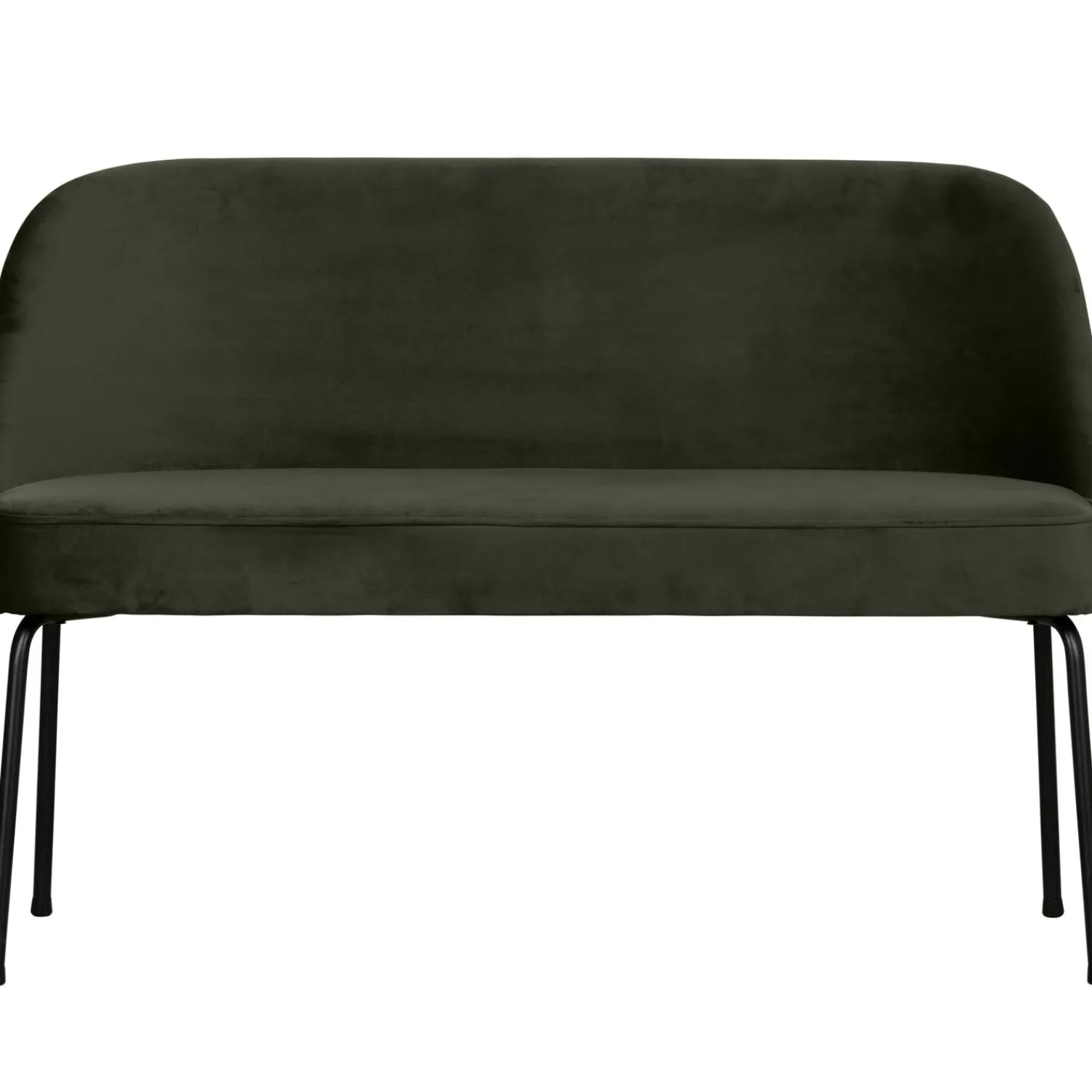 WOOOD Vogue eetbank velvet Donkergroen