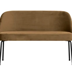 Clearance WOOOD Vogue eetbank velvet Honinggeel