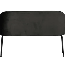Clearance WOOOD Vogue eetbank velvet Zwart