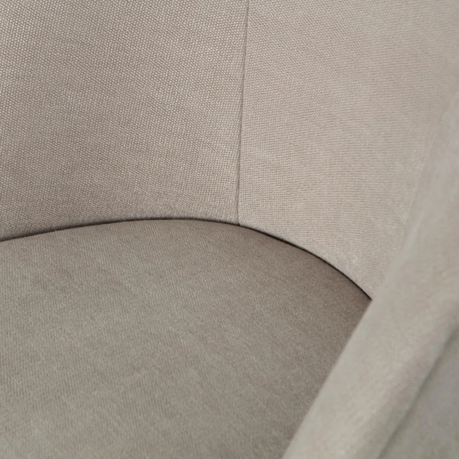 Outlet WOOOD Vogue fauteuil geweven stof Zand