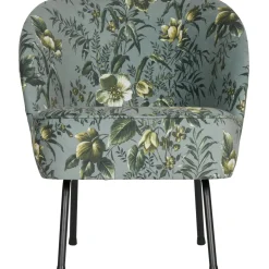 Discount WOOOD Vogue fauteuil velvet Poppy grijs