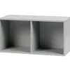 Outlet WOOOD VT Lower Case two open grenen betongrijs